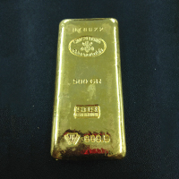 貴金属- Gold bar インゴット